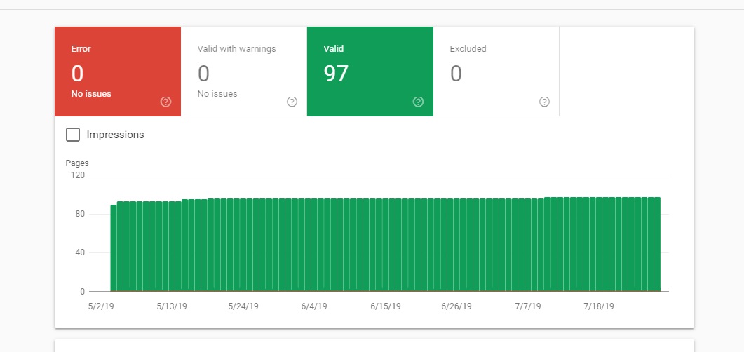 search console screenshot