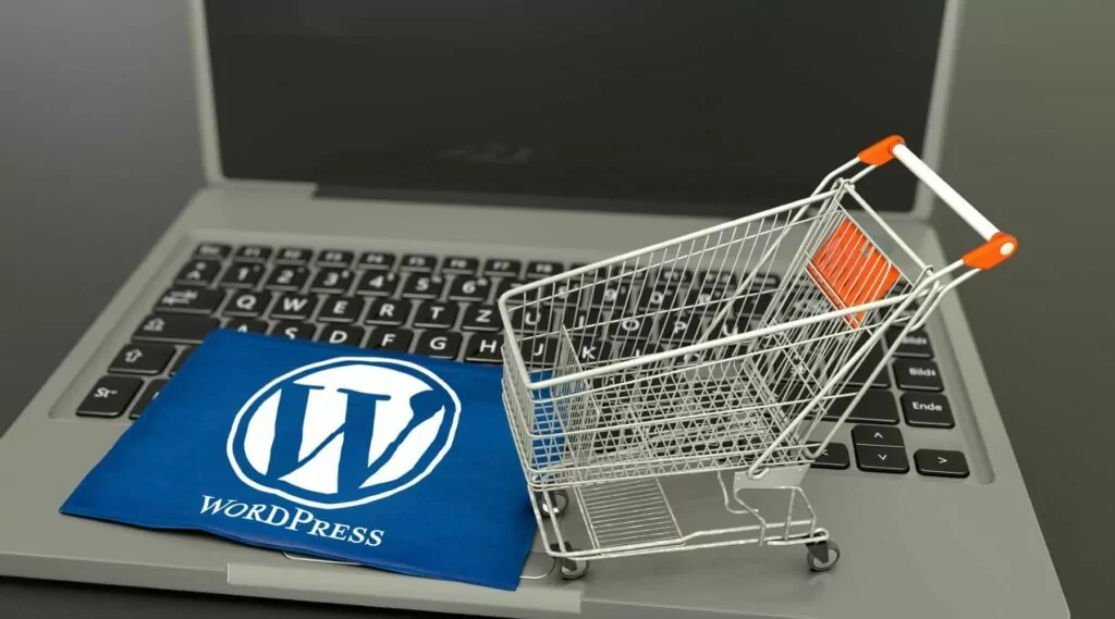 Wordpress with shop cart