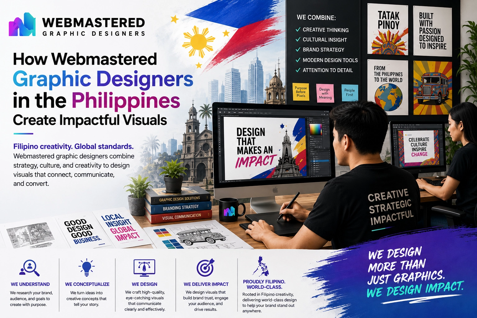 webmastered graphic designers